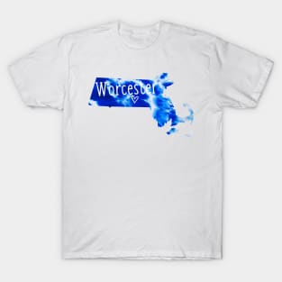 Tie Dye Worcester MA T-Shirt